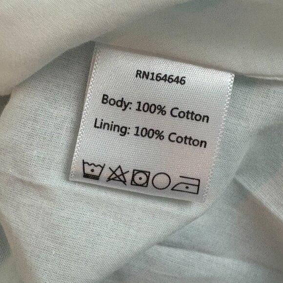 Mestiza Women White & Blue Floral Printed Tie-Belt High Low Hem Maxi Dress Sz L - Picture 6 of 16